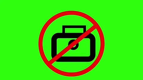 No Briefcase Allowed Animated Symbol for Workplace Restrictions 4k,2k and hd Stock Footage 310920476