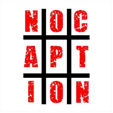 No caption vector text 库存插图