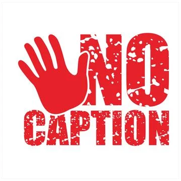 No caption vector text Stock Illustration