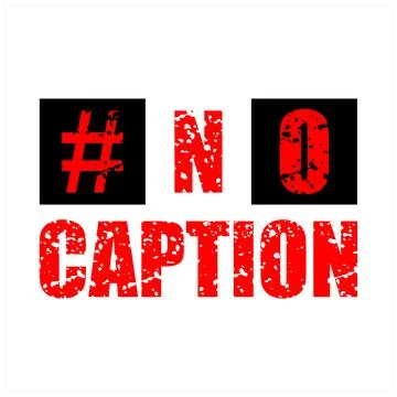 No caption vector text Stock Illustration