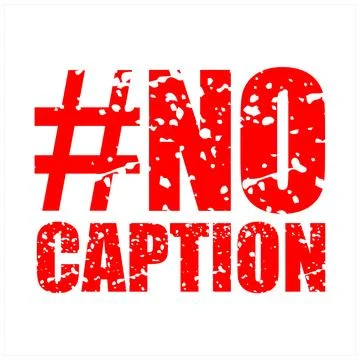 No caption vector text Stock Illustration