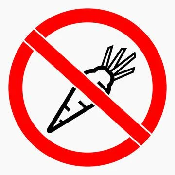 No carrot. Stock Illustration