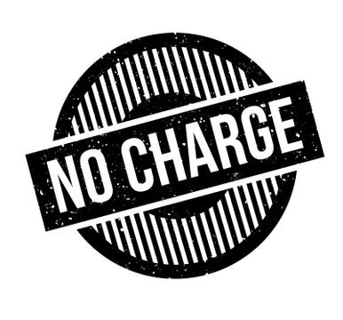 No Charge rubber stamp Stock Illustration
