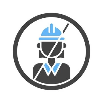 No Child Labor icon vector image. Stock Illustration
