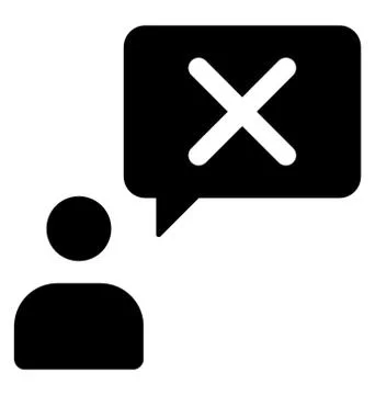 No Communication Concept Stock Illustration