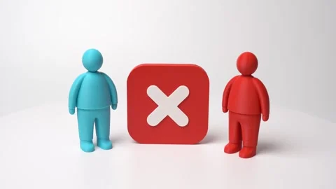 No compromise found, failed negotiations, stalled dialogue, business conflict Stock Footage 330940464