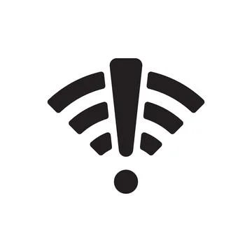 No connection icon vector. No network symbol. No Wifi sign Paid internet for Stock-Illustration