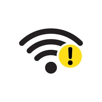No connection icon vector. No network symbol. No Wifi sign Paid internet for Stock Illustration