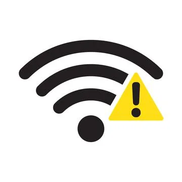No connection icon vector. No network symbol. No Wifi sign Paid internet for Stock-Illustration