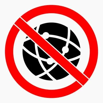 No connection. Illustrazione stock
