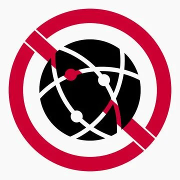 No connection. Stock Illustration