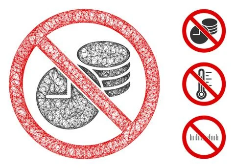 No Credit Time Polygonal Web Vector Mesh Illustration 스톡 일러스트