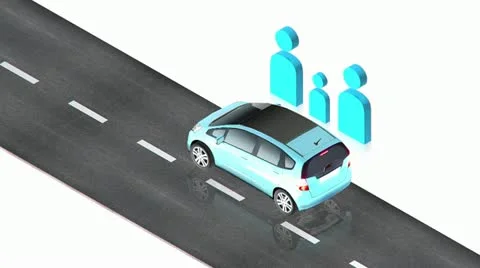 No crosswalk Stock Footage 11883266