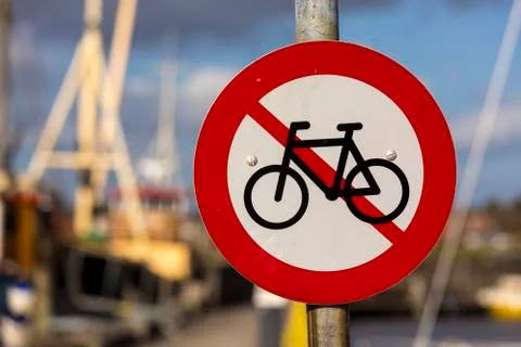 No cycling Stock Photos