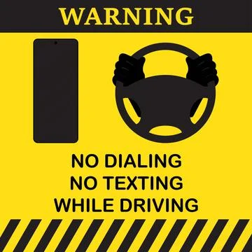 No dialing Stock Illustration