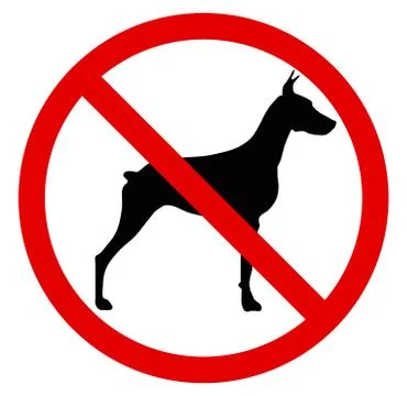 No dog. Vector illustration Stock Illustration