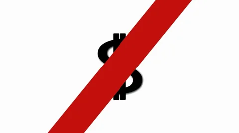 No dollar sign Stock Footage 36235143