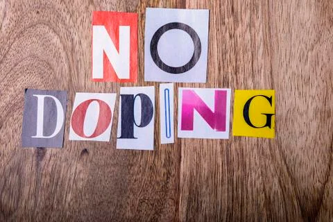 No doping Stock Photos