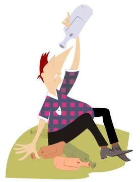 No drink Stock Illustration