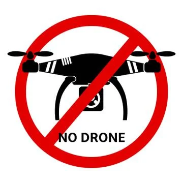 No drone icon vector. Stock Illustration