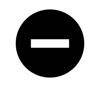 No entry icon illustrated in vector on white background no entry icon illu... Stock Photos