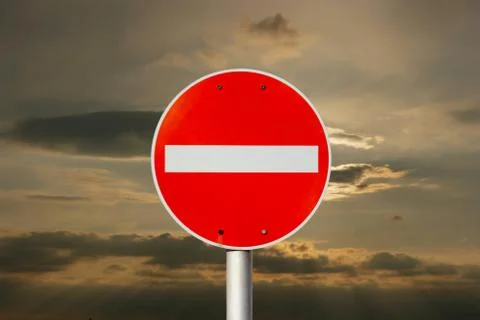 No entry Stock Photos