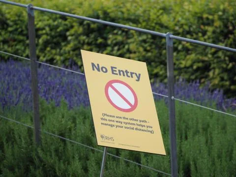 No entry sign 库存照片