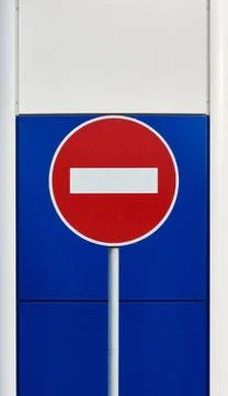 No Entry traffic sing Foto stock