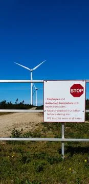 No Entry - Windmill road. Stock Photos