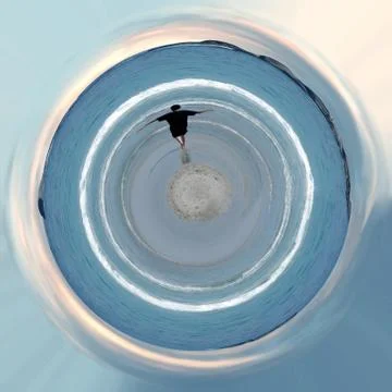 No escape Foto stock