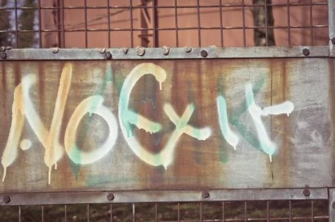 No exit Stock Photos