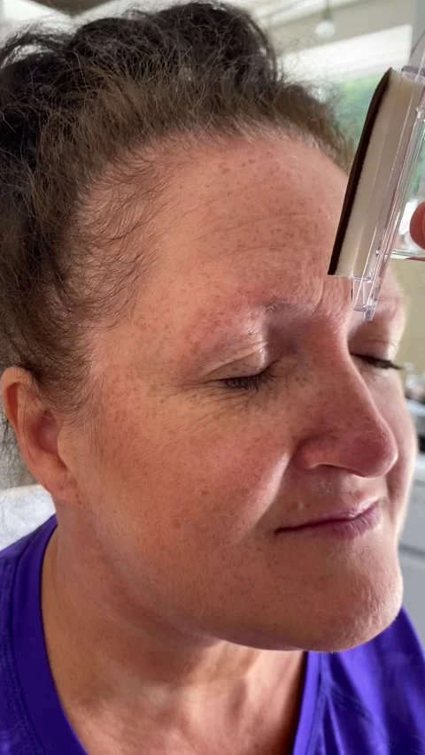 No eyebrows?! No problem!, uk - 17 Jun 2020 Stock Footage 311534494