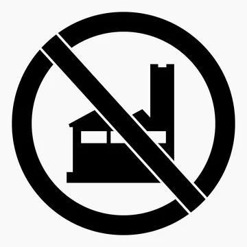 No factory icon. Stock Illustration