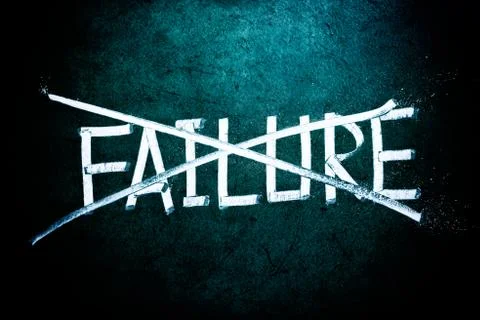 No failure concept Fotos Stock