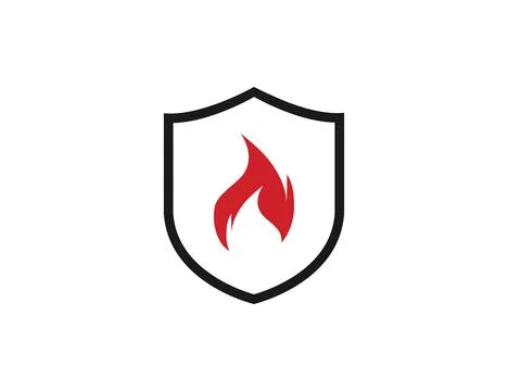 No fire allowed, fireproof icon. Vector illustration. Stock Illustration