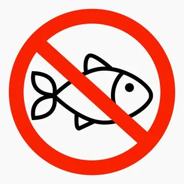 No fish. Stock Illustration