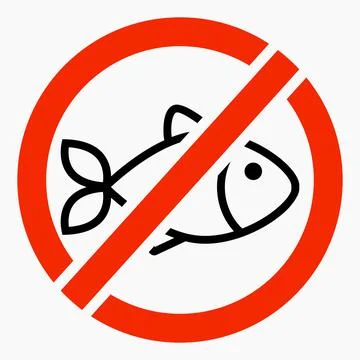 No fish. Stock Illustration