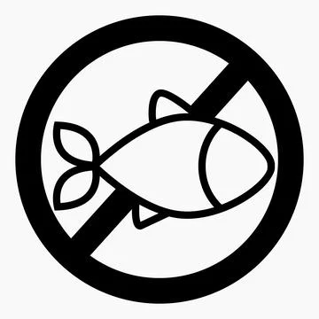 No fish. Stock Illustration