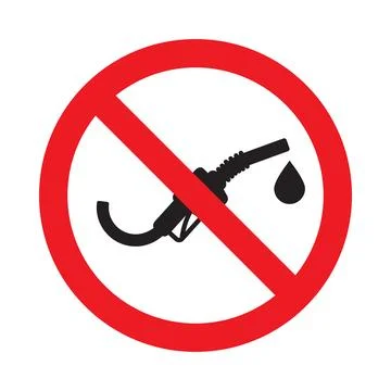 No fuel Stock Illustration