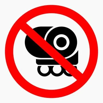 No fuel tank icon Stock Illustration
