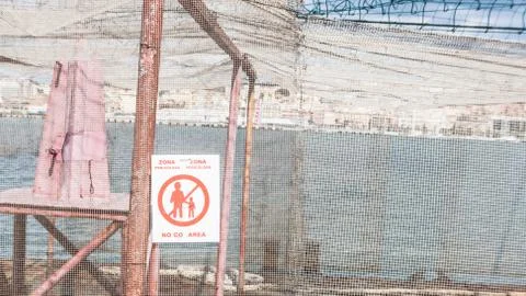 No go area Stock Photos