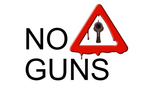 No Guns Stock Illustration