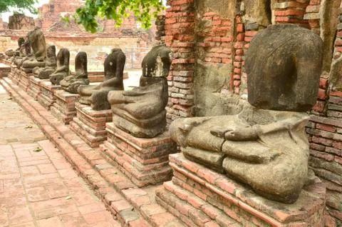 No head buddha image Stock Photos