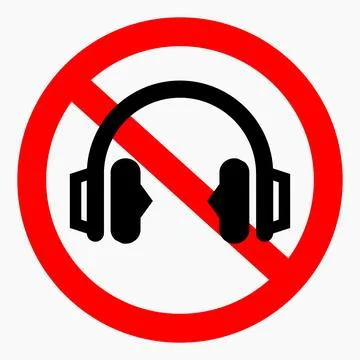 No headphones. Stock Illustration