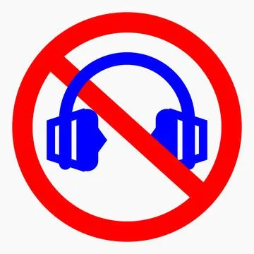 No headphones. Stock Illustration