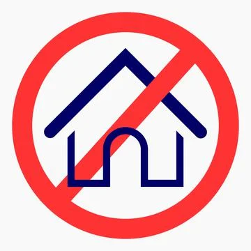 No house. Stock Illustration