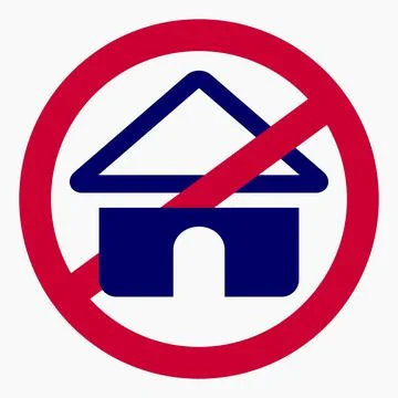 No house. Stock Illustration