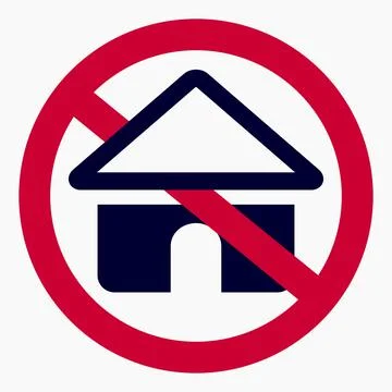 No house. Stock Illustration