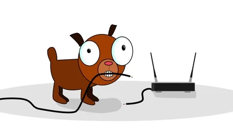 No internet animation Stock Footage 195943601