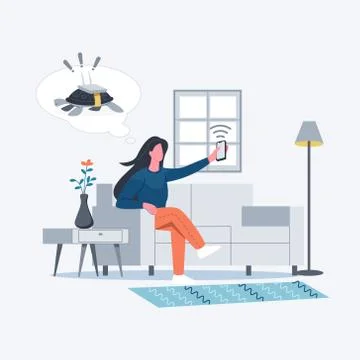 No internet connection vector illustration concept Illustrazione stock